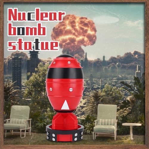 ArmyGreen Nuke Statue Storage Box Figurines B8561
