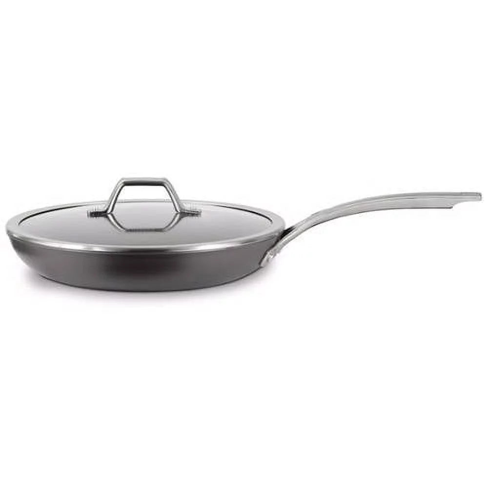 Hard-Anodized Nonstick 12-Inch Fry Pan with Cover X803