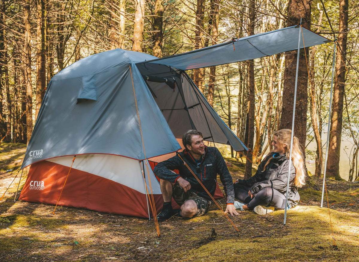 Blue 3 Person Pop-up Tent Z39212