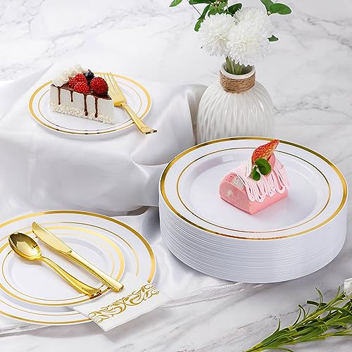 700 Piece Silver Disposable Plastic Dinnerware Set O2200