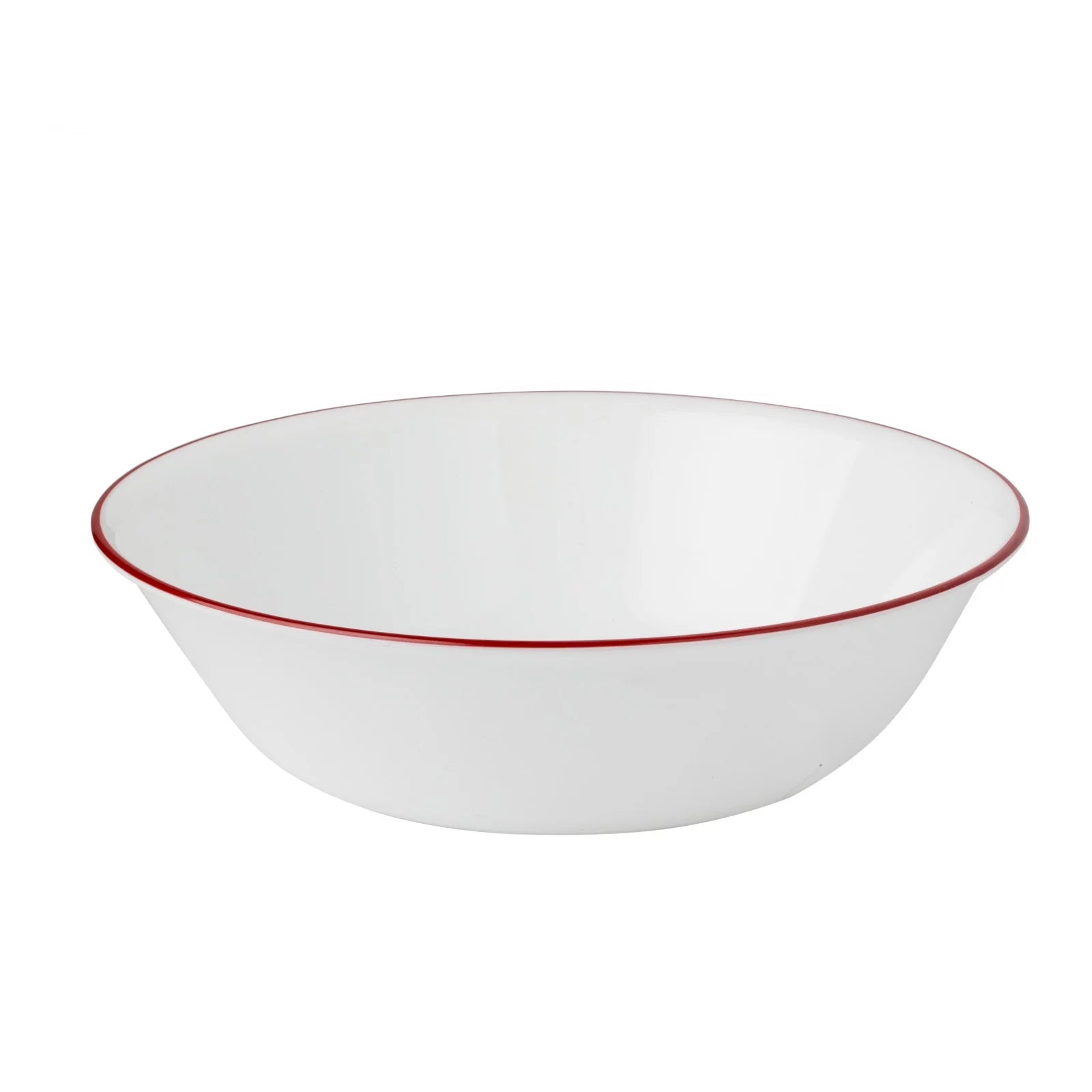 White and Red 12-Piece Dinnerware Set C934299