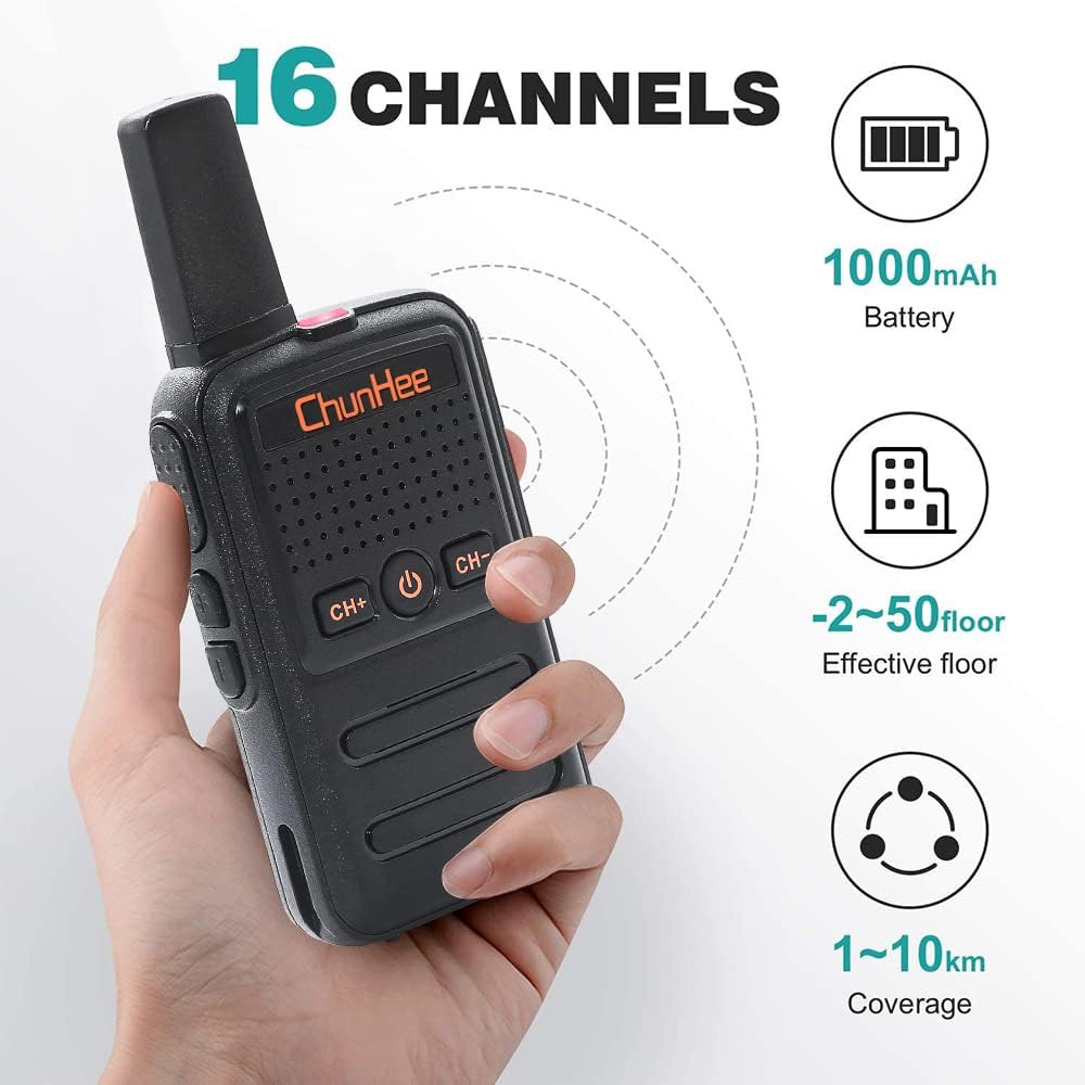 4 Pack Wireless Intercom System D7040