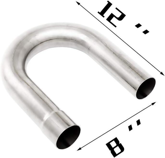 2.5'' T304 Stainless Steel Exhaust Pipe Kit A37722