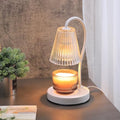 White Candle Warmer Lamp with 2 Bulbs N799080