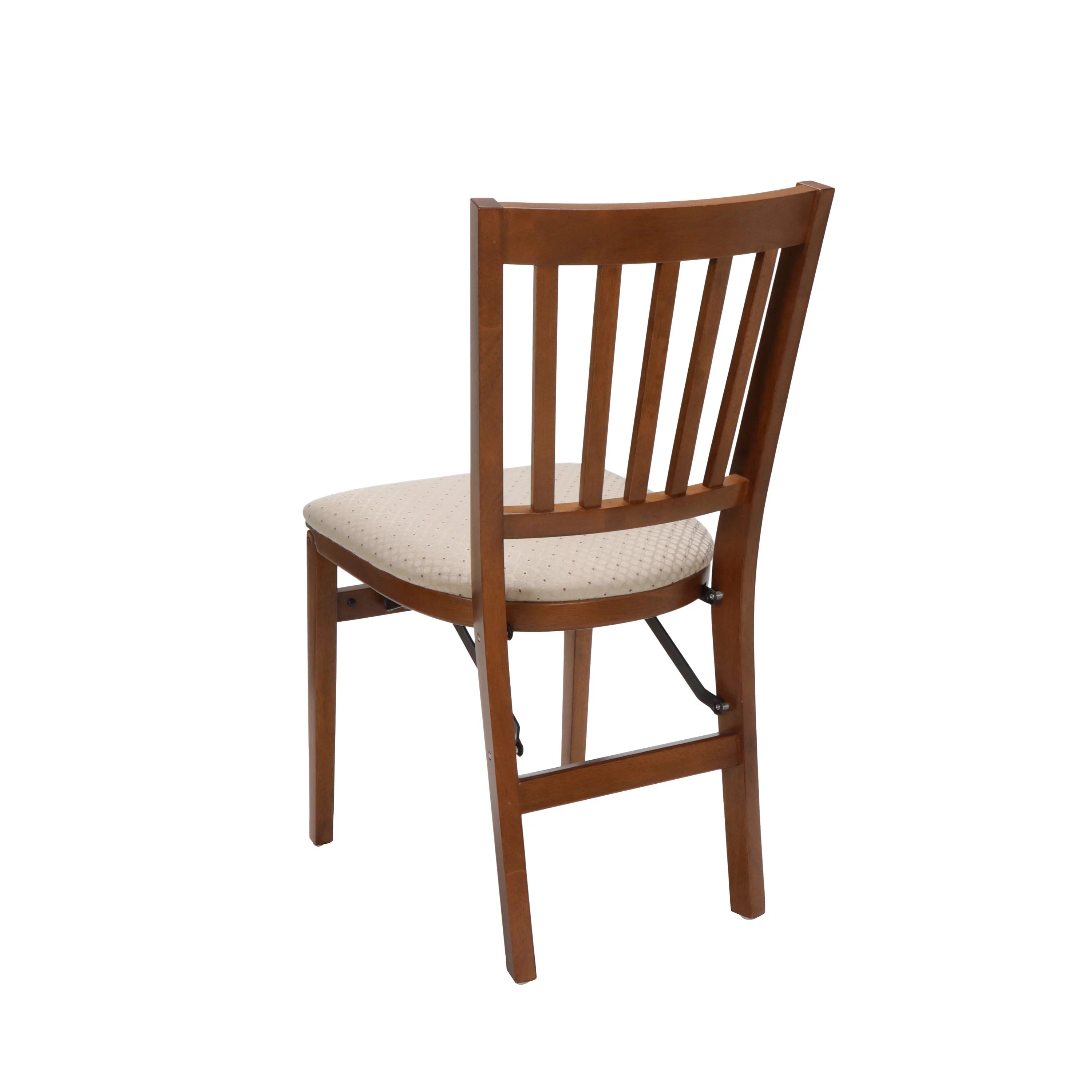 Folding Hardwood Chair Fruitwood (2-Pack) B844231