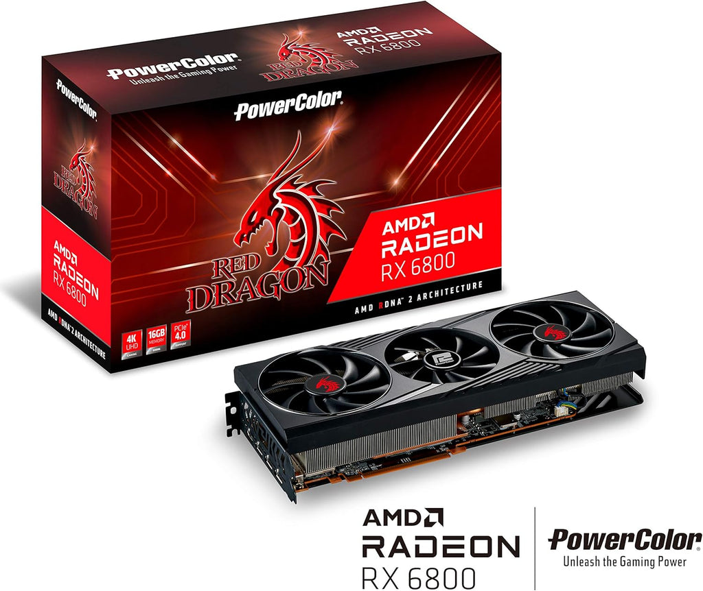 AMD Radeon RX 6800 Gaming Graphics Card with 16GB GDDR6 Memory N93171