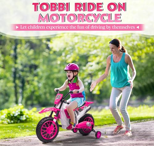 Blue 12V Electric Ride On Motorcycle for Kids T758907