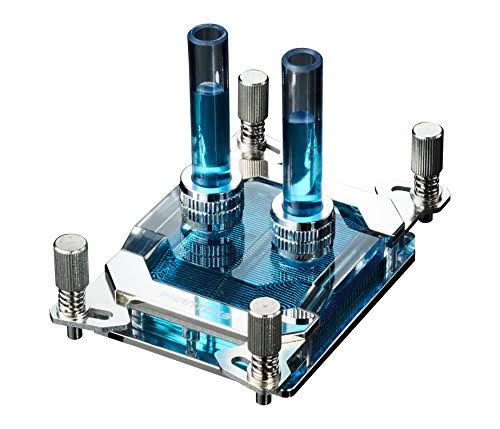 Chrome Acrylic CPU Water Block U49156