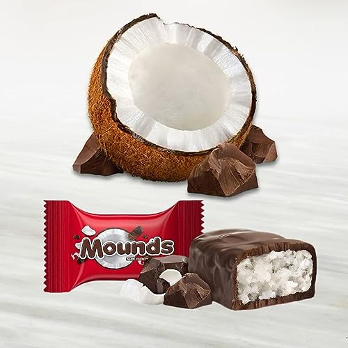 100 Individually Wrapped Pieces 3-Pound Bulk Pack Coconut and Almond Milk Chocolate Candy U514