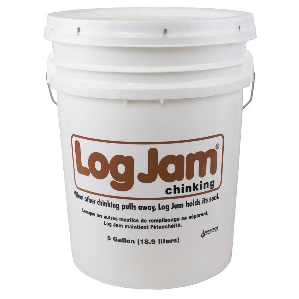 5 Gal Gray Log Jam Chinking Y2256