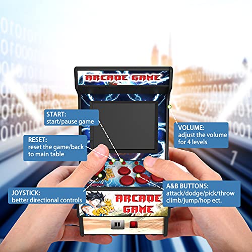 Mini Arcade Machine with 156 Classic 16-Bit Video Games L933236