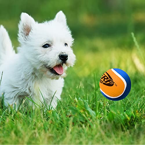 2.5 Inch Three Pack Dog Toy Tennis Ball with Squeaker J7208