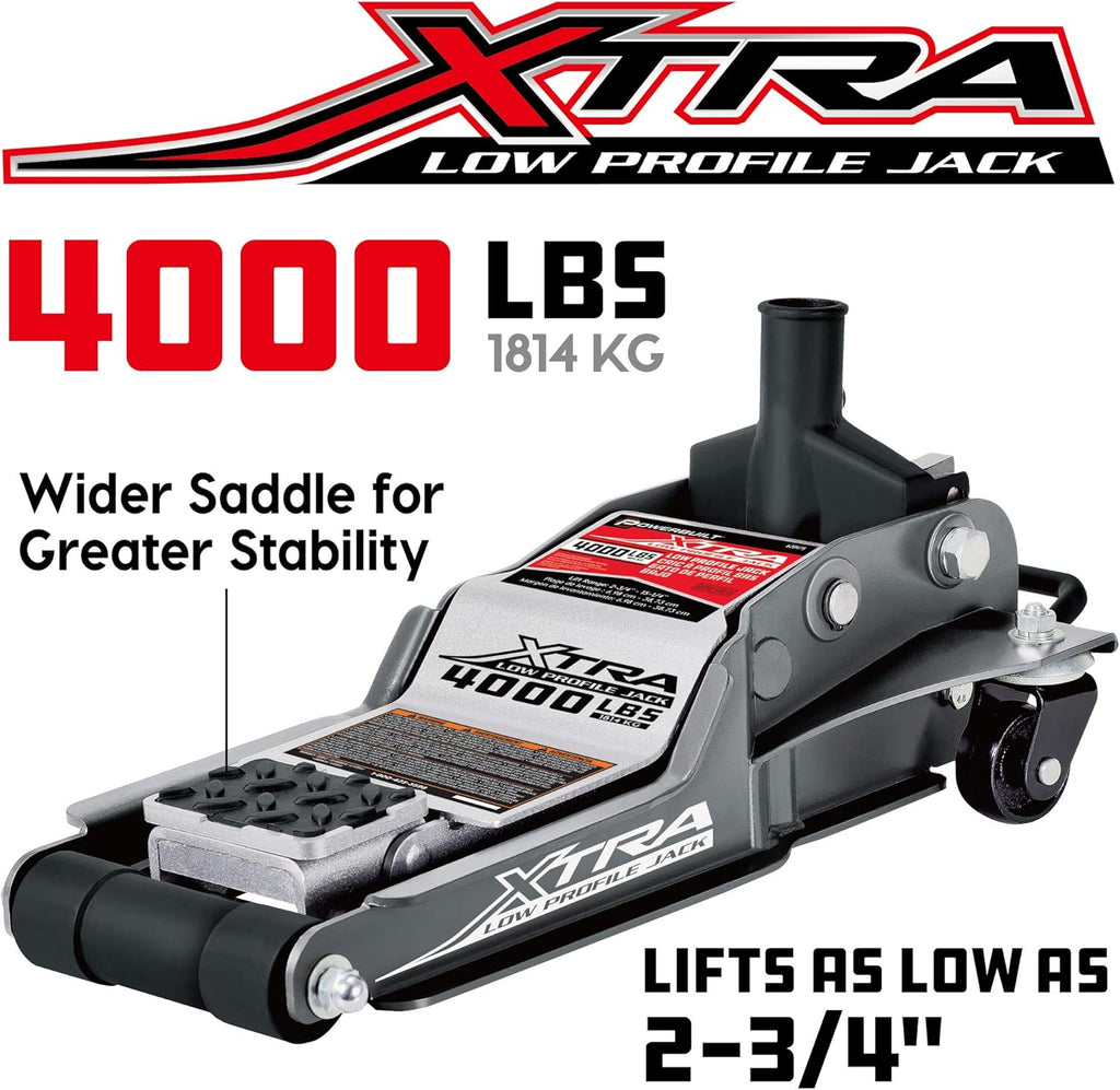 2 Ton Low Profile Floor Jack with Safety Bar B614941