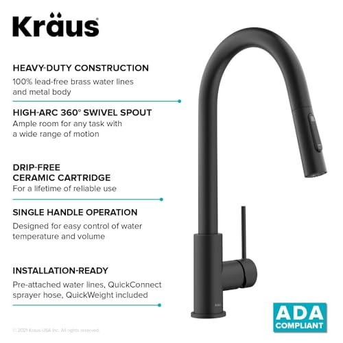 Spot Free Stainless Steel Single-Handle Touch Kitchen Sink Faucet with Pull Down Sprayer U312