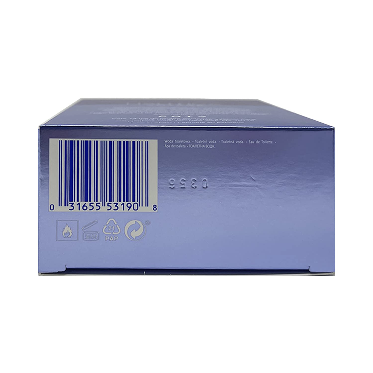 EDT Spray 3.4 oz F604929