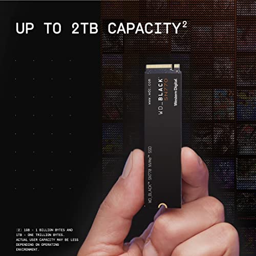 1TB NVMe Internal Gaming SSD Solid State Drive - Gen4 PCIe, M.2 2280 U1610