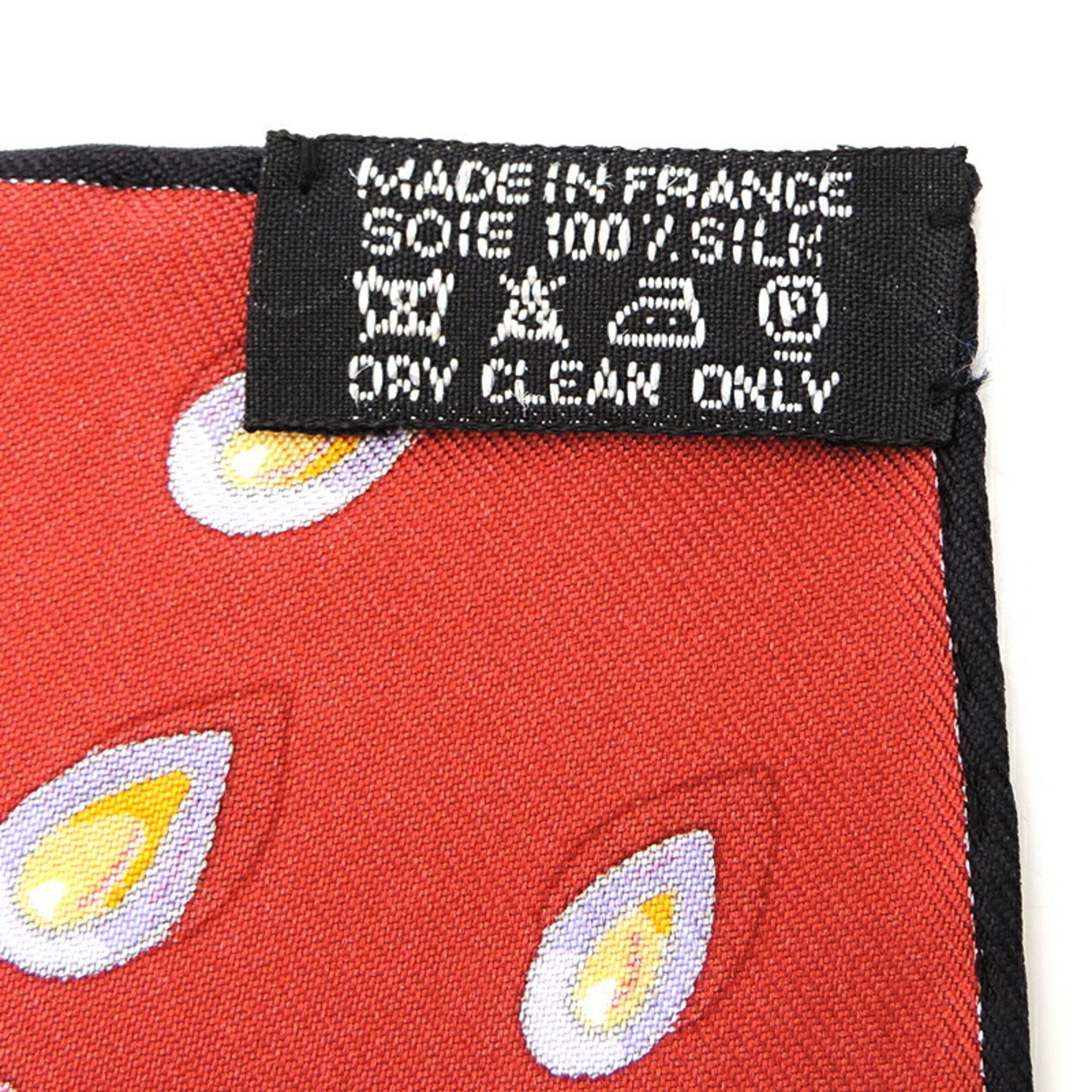 100% Silk Gray Purple Orange Scarf T59092