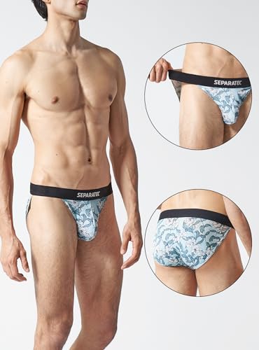 3 Packs Men's Bikini Underwear Briefs X656855