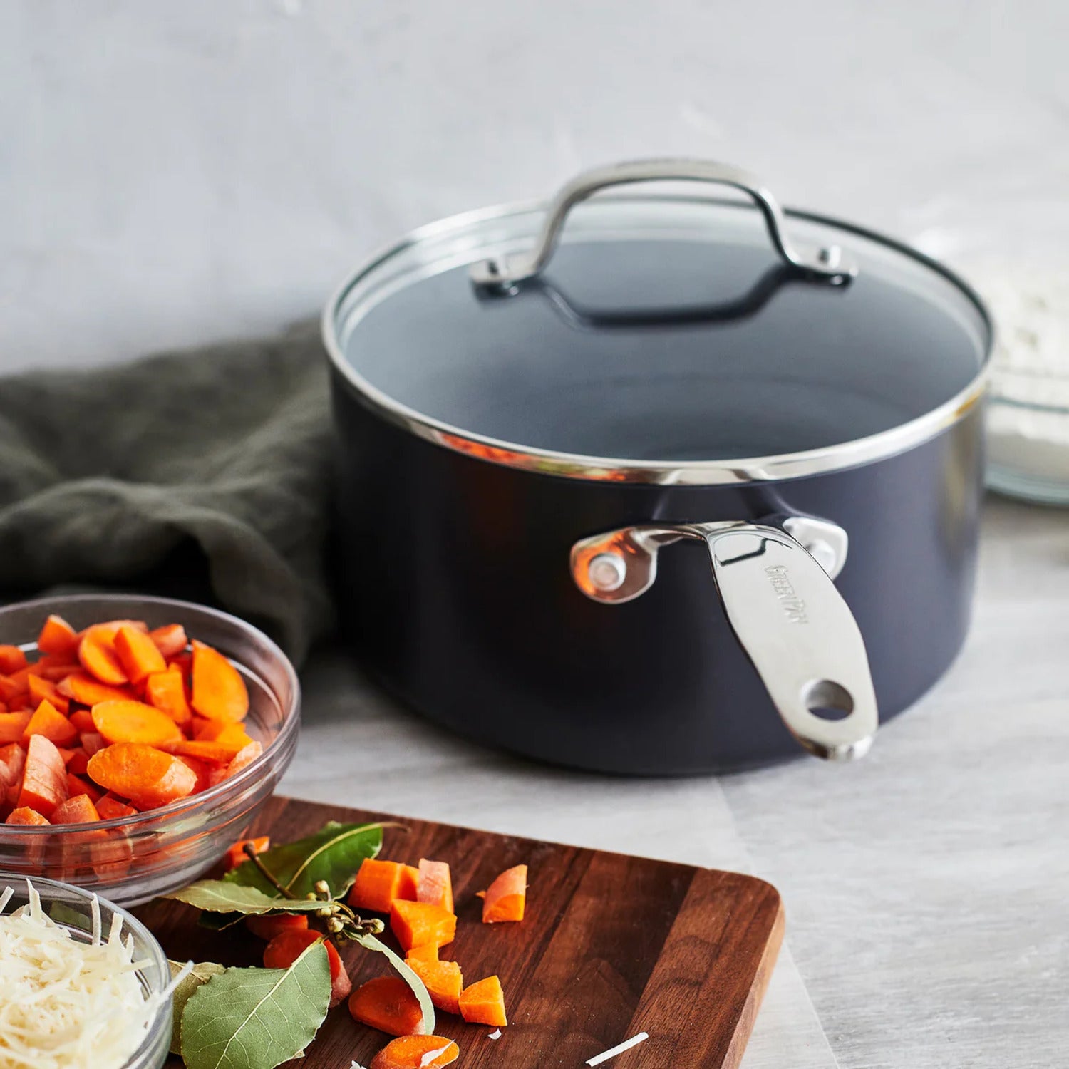 11-Piece Ceramic Nonstick Cookware Set N349935