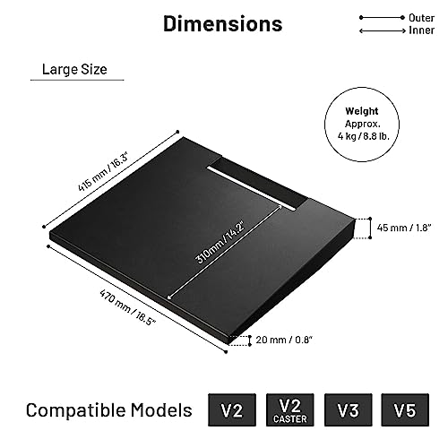 Satin Black Entertainment Shelf J707865