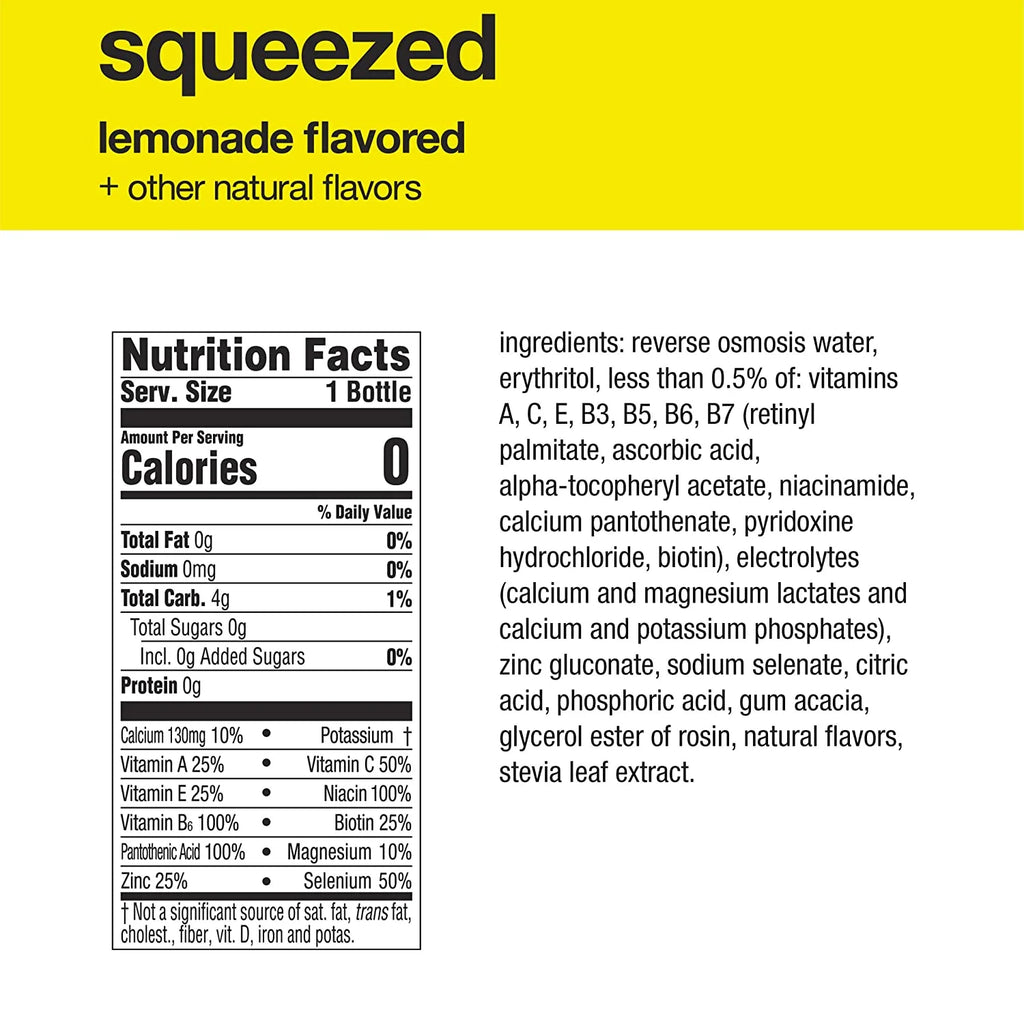 3 Flavor Variety Pack Nutrient Enhanced Flavored Water, 20 Fl Oz Bottles (Pack of 12) F556219