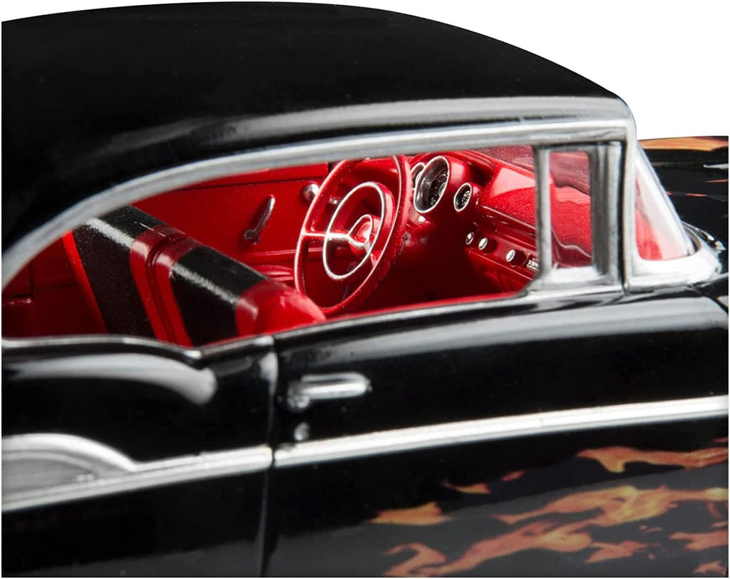 1:25 Scale 30-Piece Black Plastic Model Car Kit J68424