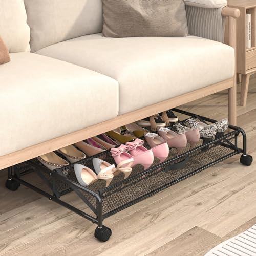 Under Bed Shoe Storage Organizer with Wheels C3212