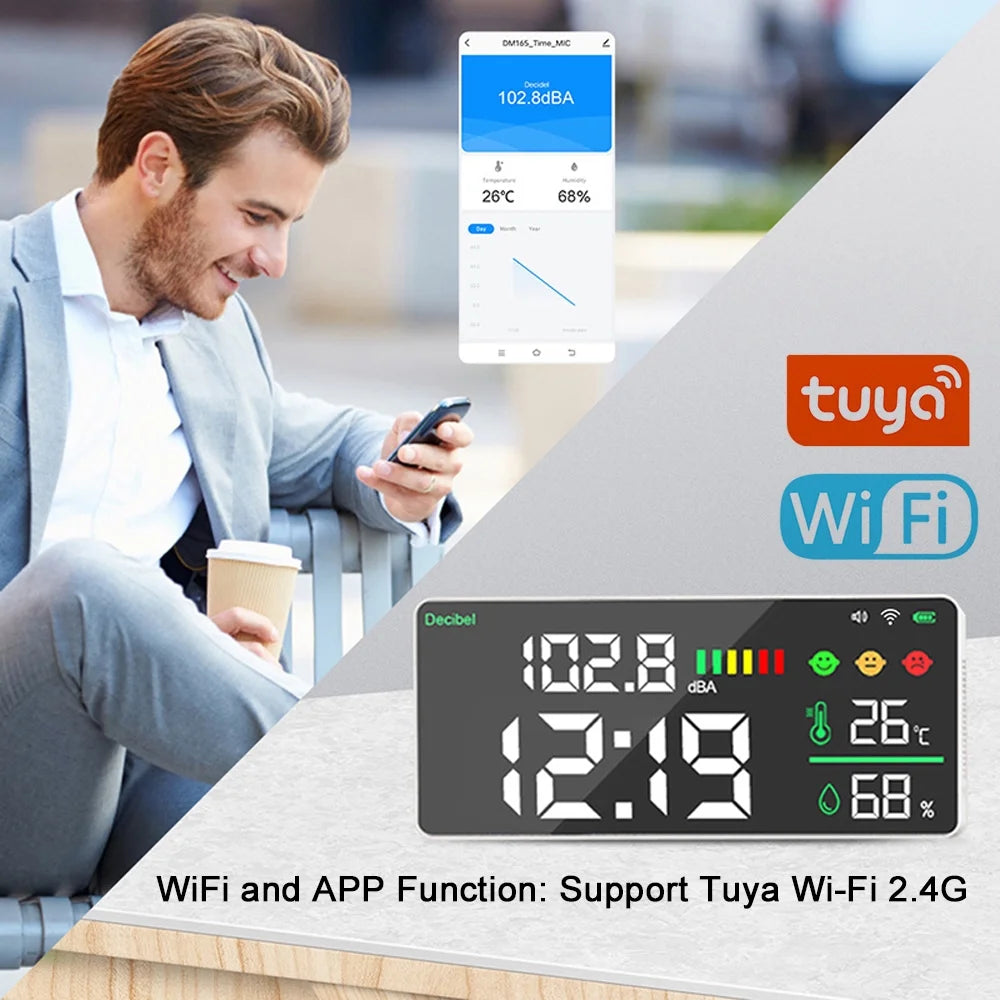 11inch Color Display WiFi Decibel Meter L878857