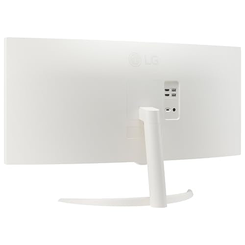 34 inch Smart Curved Monitor QHD 1440p UltraWide Screen White U140