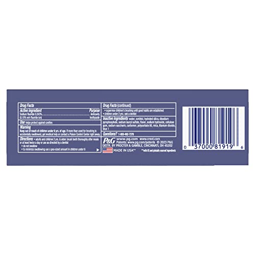 3D White Arctic Fresh Teeth Whitening Toothpaste, 2.7 oz I5649