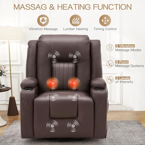 3 Pieces Black Leather Recliner Sofa Set T96392