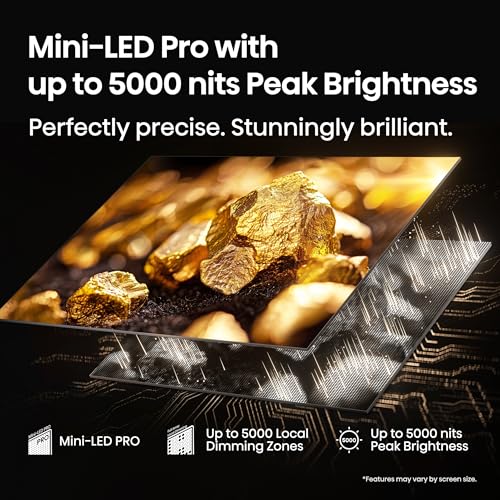 55" Mini-LED ULED 4K UHD Google Smart TV, QLED, Native 165Hz, HDR10+, Dolby Vision IQ, Atmos, IMAX Enhanced T6235
