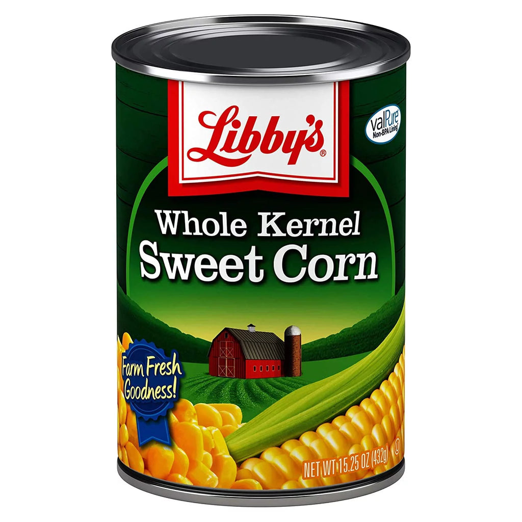 15 Oz Cans Whole Kernel Sweet Corn, Quantity of 8 I6551