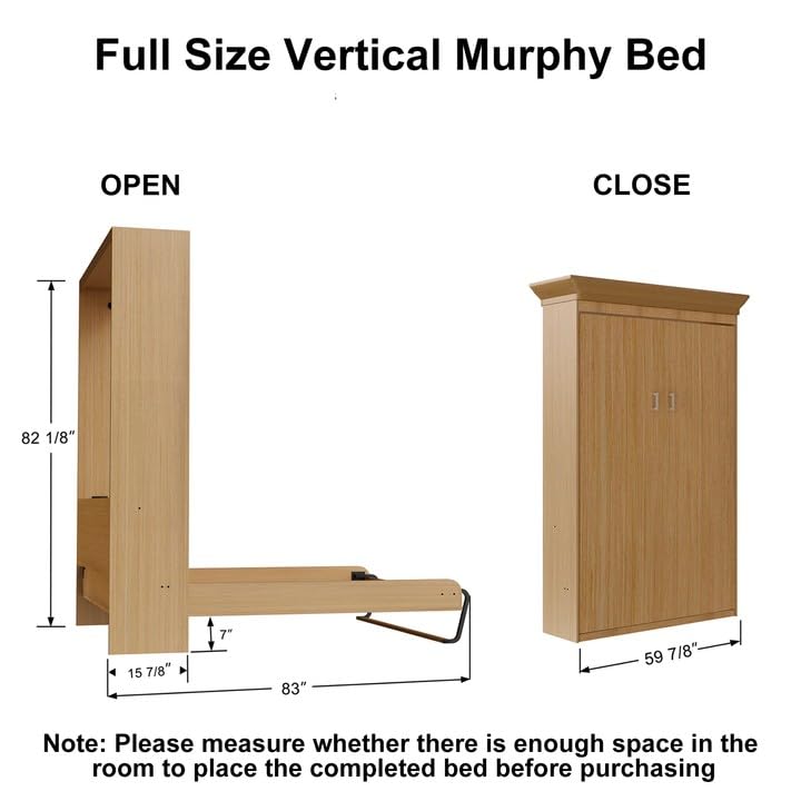 Queen Murphy Bed Hardware Kit, Folding Wall Bed Kit U557