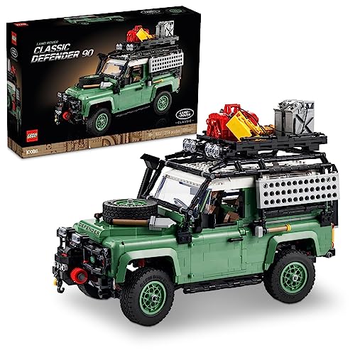 LEGO Icons Land Rover Classic Defender 90 10317 Model Car Building Set K319