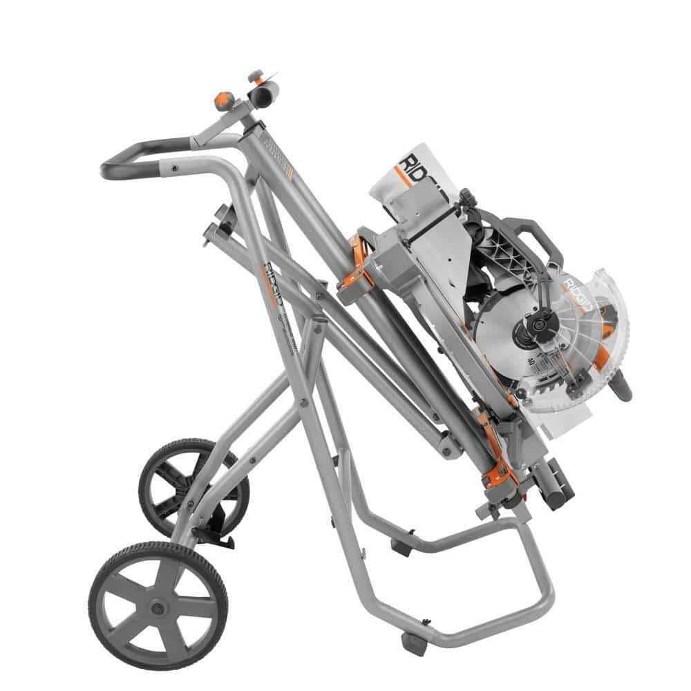 Universal Mobile Miter Saw Stand with Mounting Braces E939804