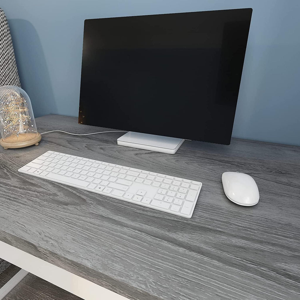24"x200" Thick Grey Wood Contact Paper O658717