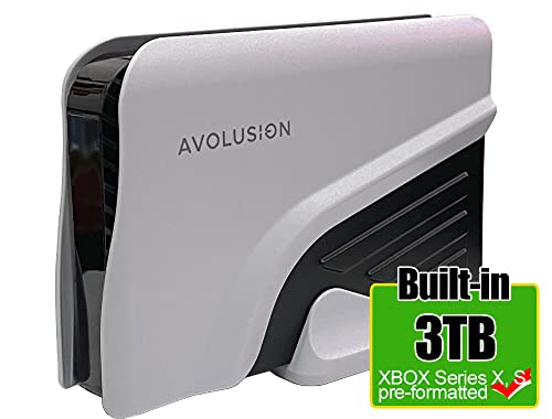 3TB USB 3.0 External Hard Drive (White) S267842