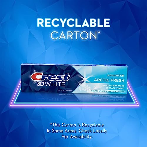 3D White Arctic Fresh Teeth Whitening Toothpaste, 2.7 oz I5649