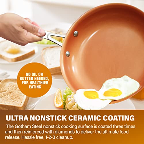 10” Nonstick Fry Pan with Lid U343