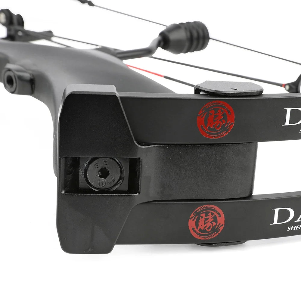 29 Inch Carbon Fiber Compound Bow 0-70lbs Adjustable 345FPS U823536