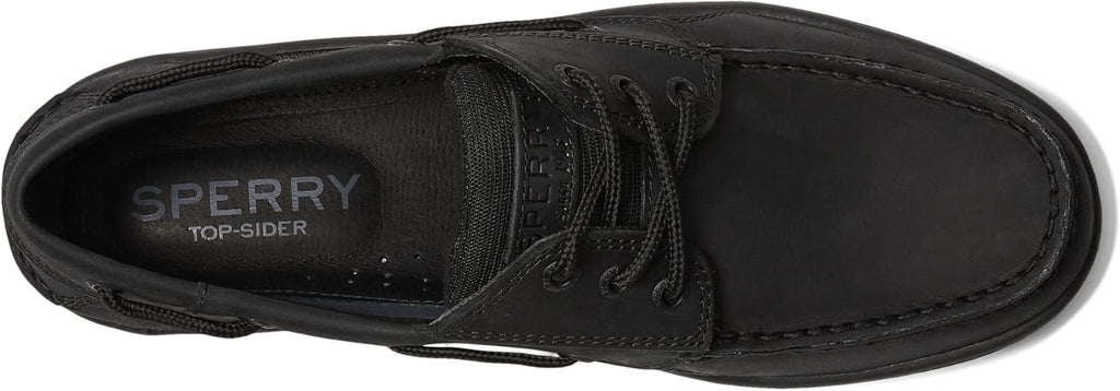 Black 3-Eye Boat Shoe E135111