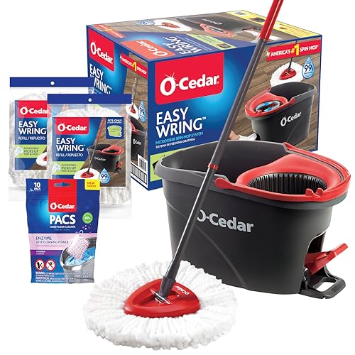 Spin Mop & Bucket System with 2 Refills A65340