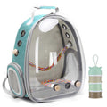 Bird Carrier Backpack with Stainless Steel Tray and Standing Perch A562