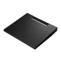 Satin Black Entertainment Shelf J707865