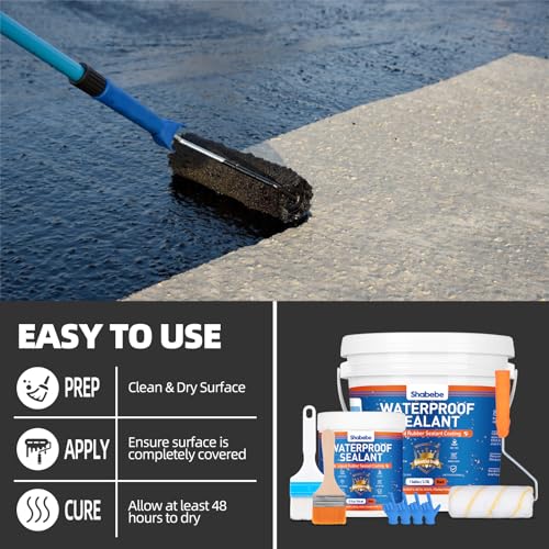 Waterproof Sealant 32oz Black A20765