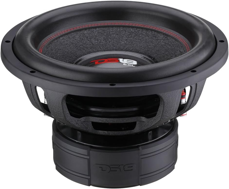 12” High Excursion Car Subwoofer 4000 Watts Dual Voice Coil 2+2 Ohms D5496