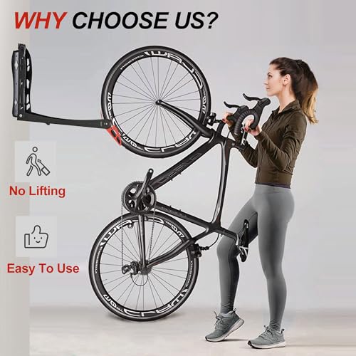 4 Pack Wall Mounted Bike Storage System Z291