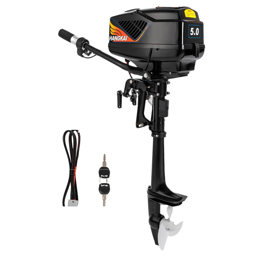 48V 1200W Electric Outboard Motor Short Shaft with 3 Blades Propeller S9322