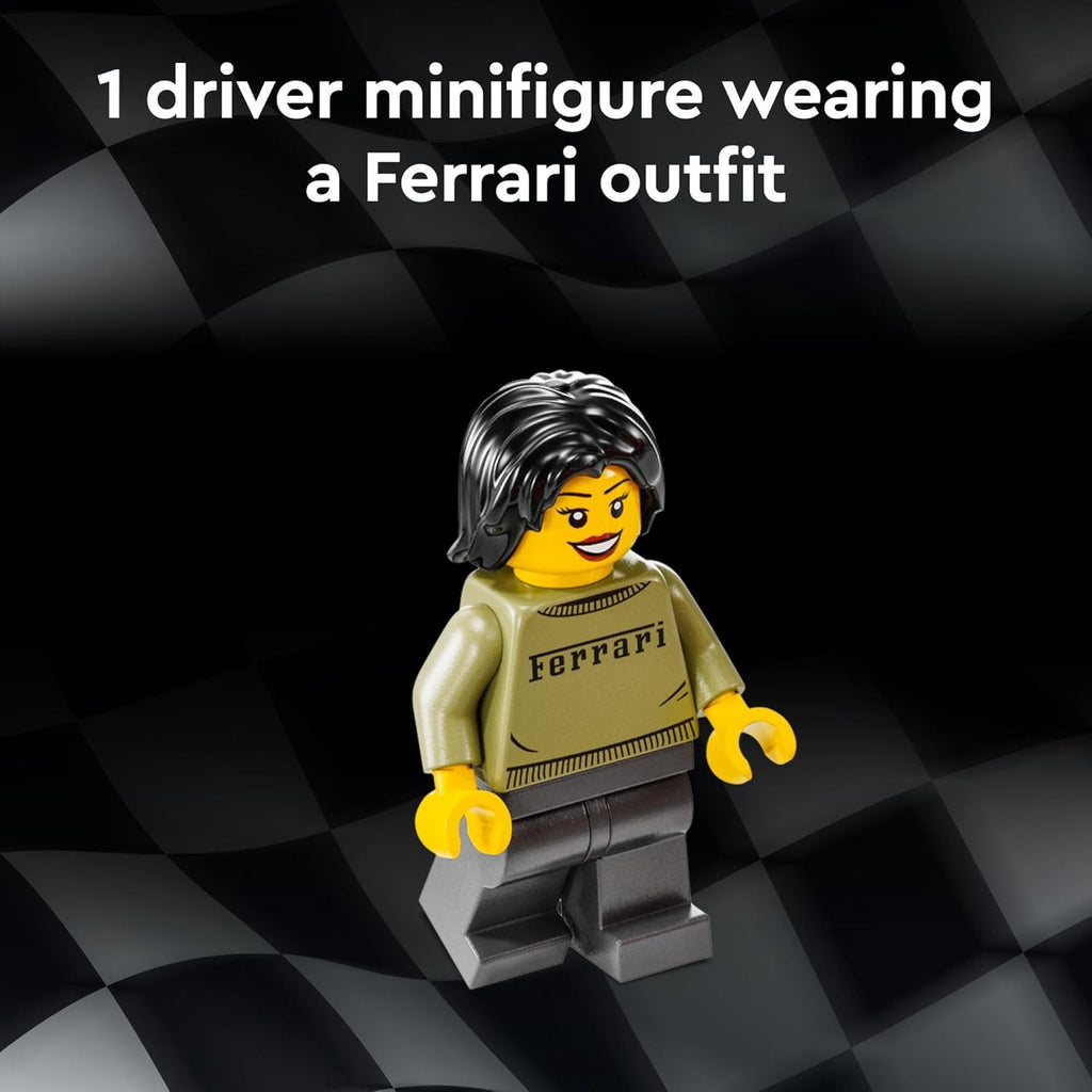 Ferrari F40 Supercar Building Set with Driver Minifigure D117